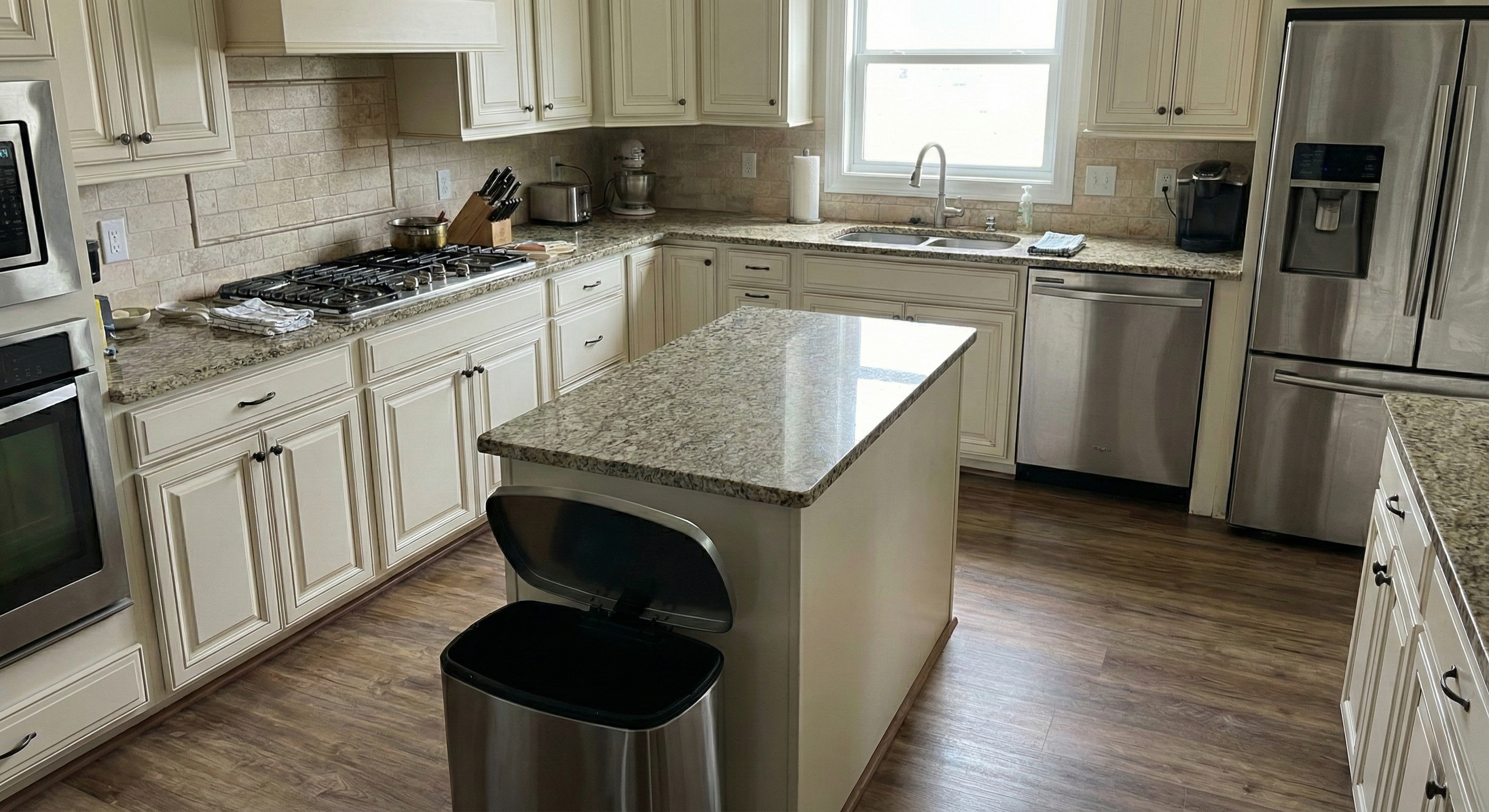 Clean pristine bathroom - After